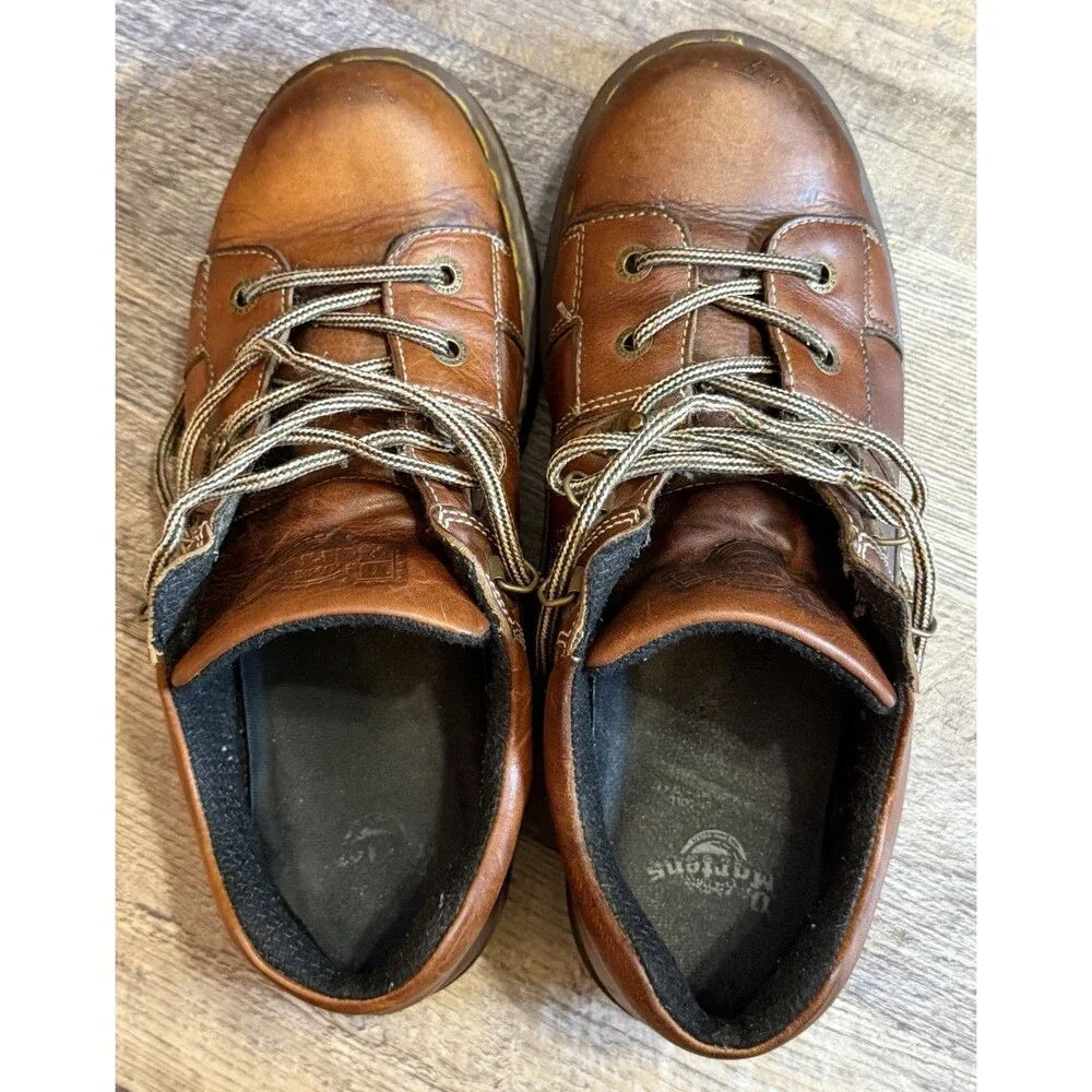 Vintage Doc Martens 8B68 Brown Leather Oxford Shoes Men’s US 12 EU 46 AirWair